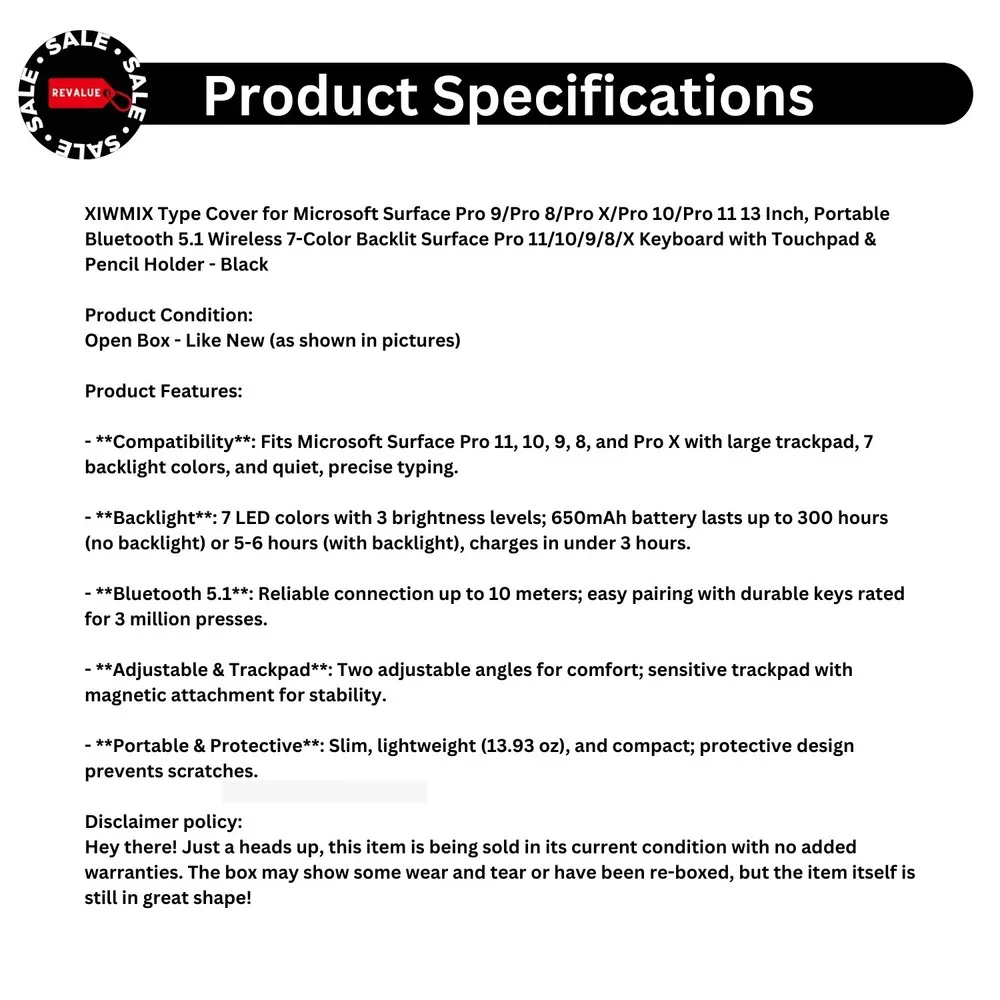 XIWMIX surface pro